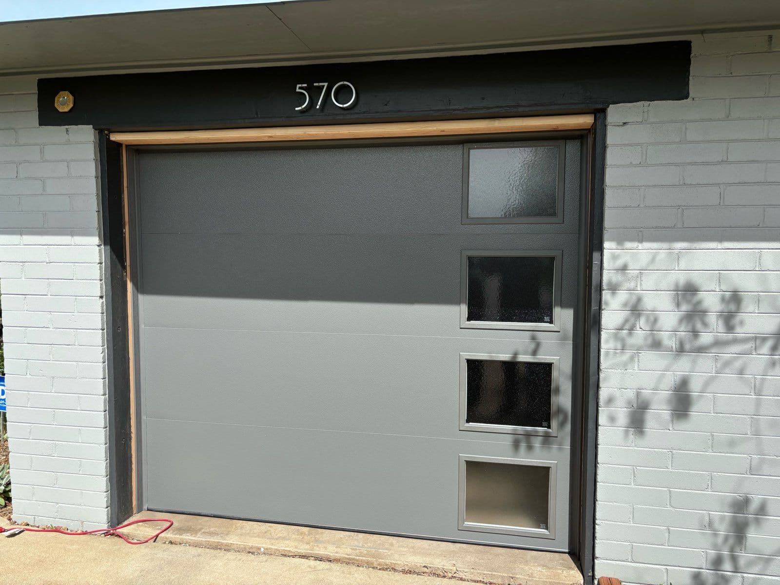 Modern Garage Door Installation image
