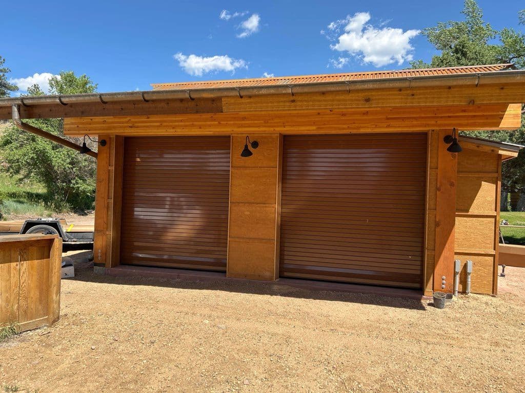 New Roll-Up Doors for Planet Bluegrass Lyons Colorado image