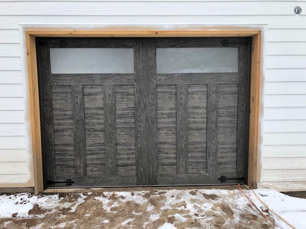 Gallery photos for Modern Mountain Style Garage Doors Installed: Image #1