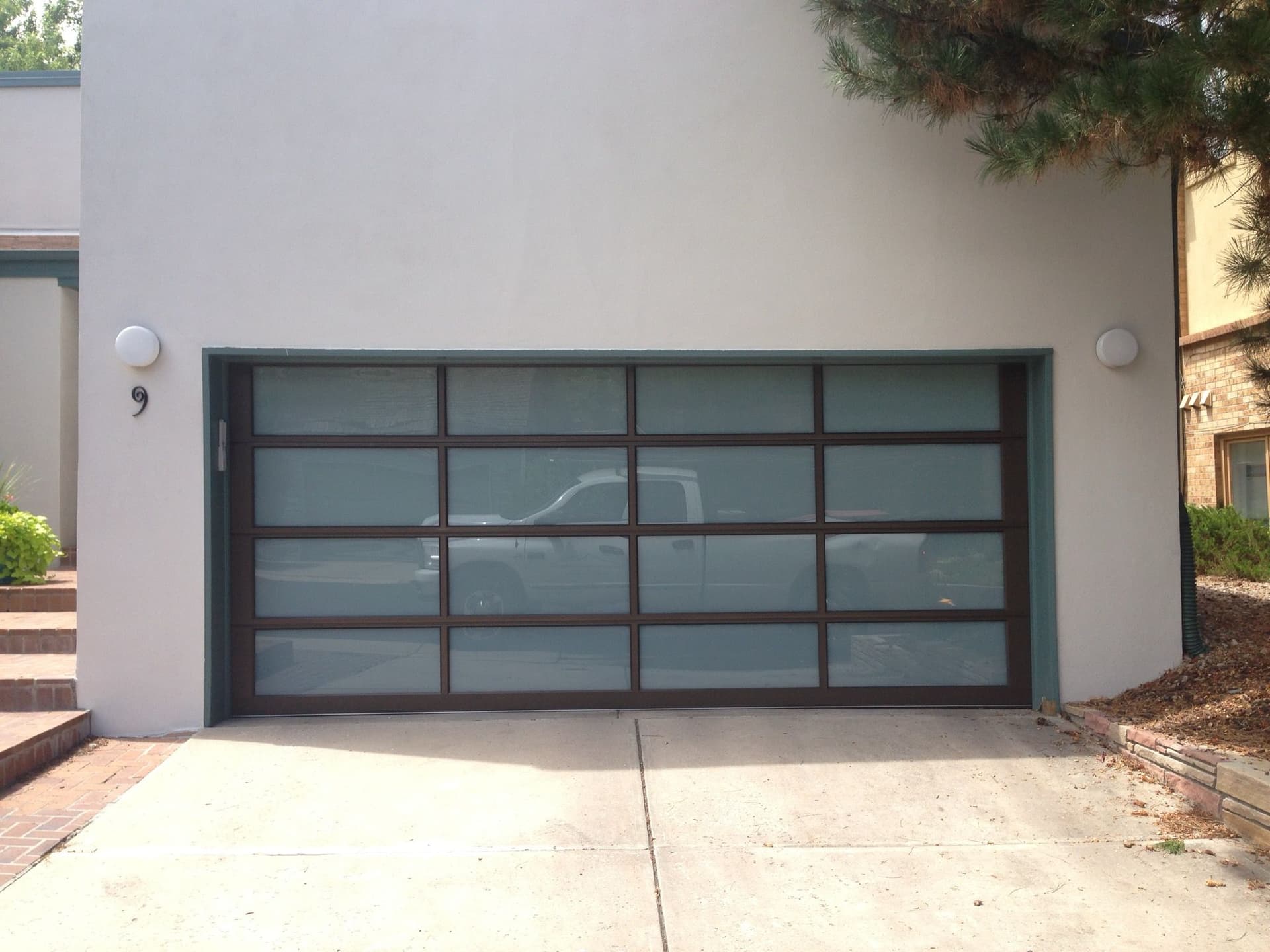 Sleek Modern Garage Door Installation image