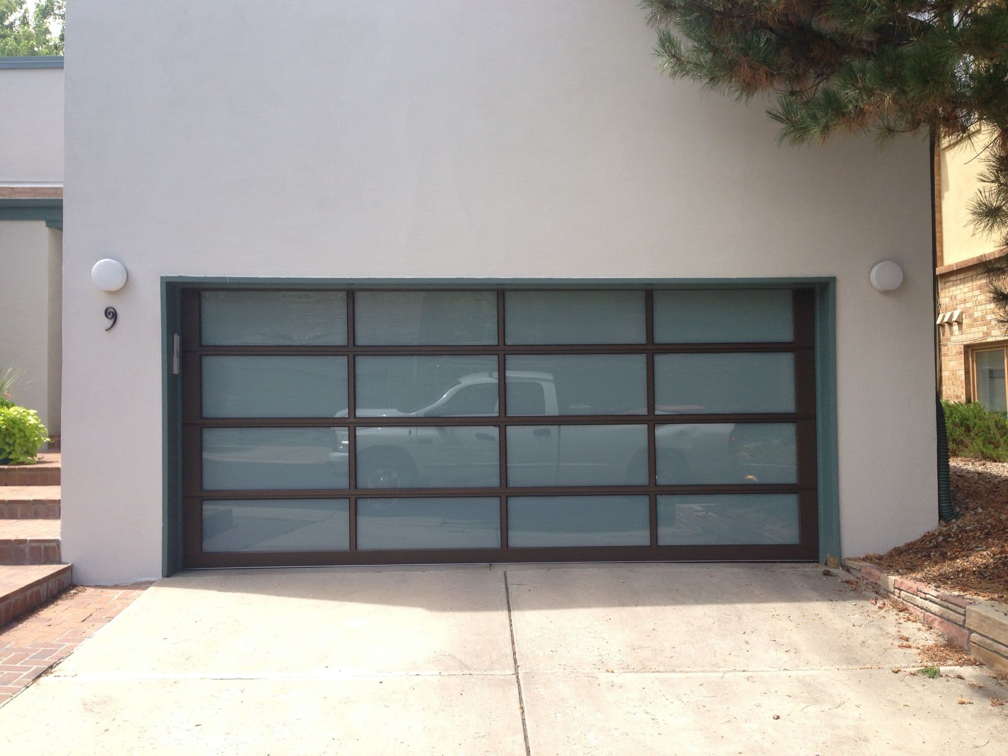 Project Sleek Modern Garage Door Installation image